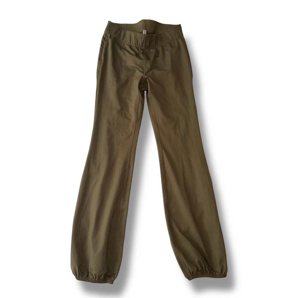 NWT Free People FP Movement Green Joggers Leggings Casual Athletic Size Small